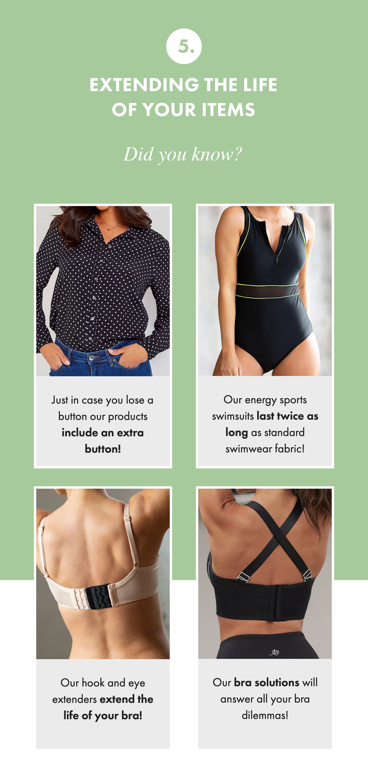 Extend the life of your items – Read more >
