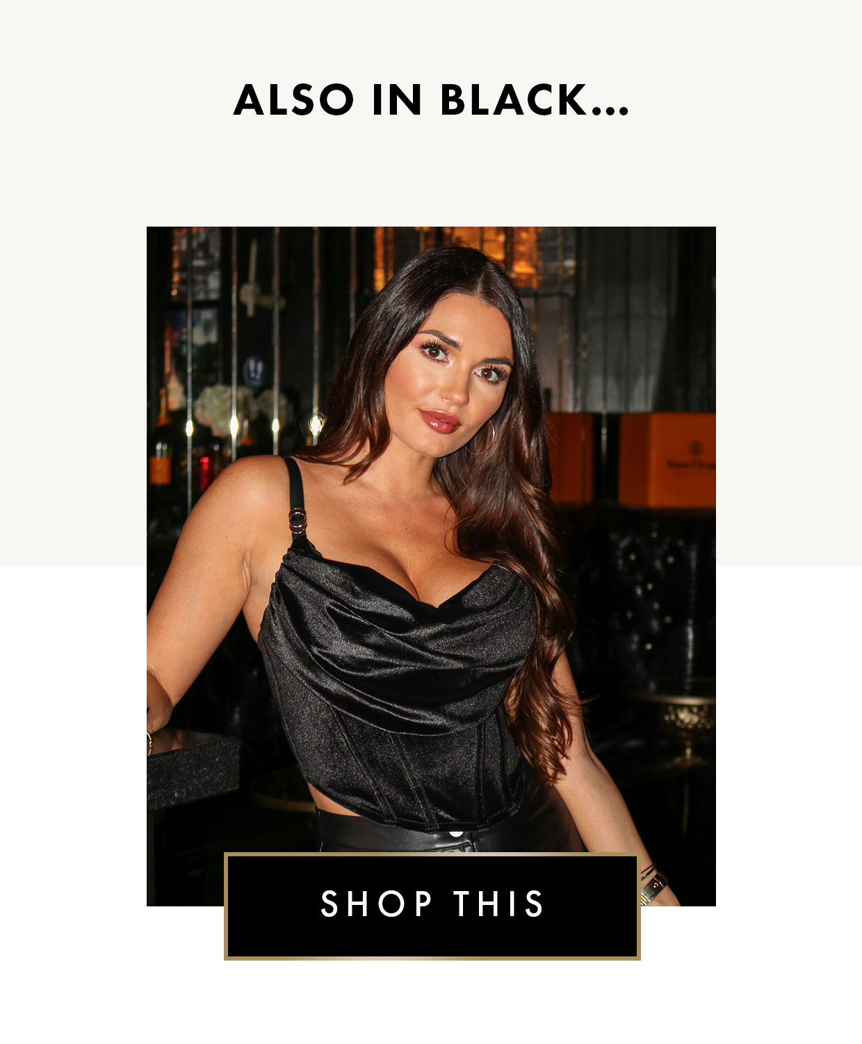 Also in black… Shop now >