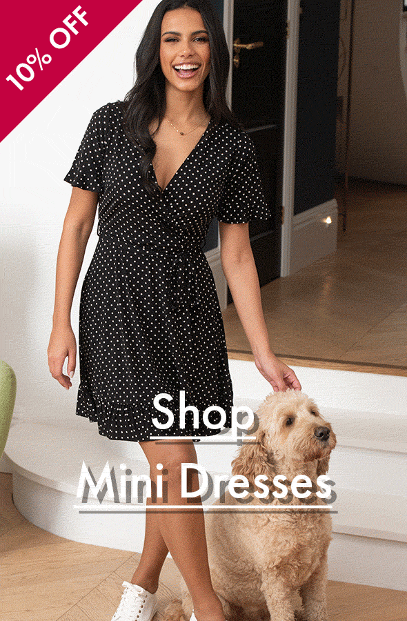 10% OFF - Shop mini dresses >